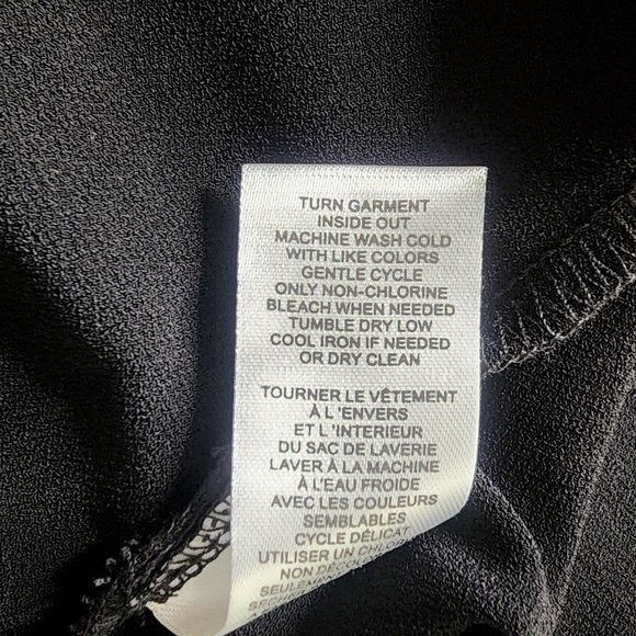 T Tahari Black Midi Shirtdress Jersey Knit Grommet Belt Snaps - Picture 9 of 11